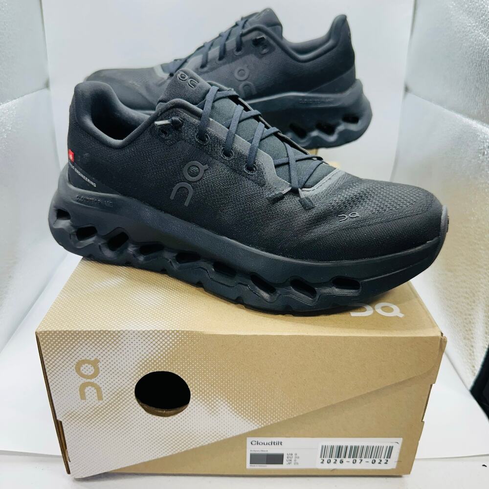 On Running Cloudtilt Sneaker 'Eclipse Black' Running Shoes | Women's Size 7.5